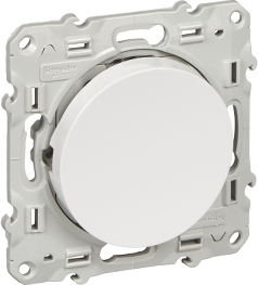 Кръстат ключ 10А цвят Бял Odace SE /до изчерпване/, SCHNEIDER ELECTRIC, S520205