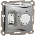 Термостат за ел. подово отопление 5…30 °C 16A цвят Алуминий Sedna SE, SCHNEIDER ELECTRIC, SDD113506
