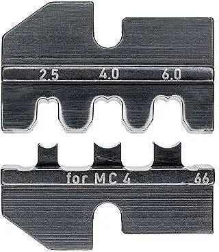 Челюсти CrimpSystem за кримпване на MC4 конектори за соларни кабели 2.5-6мм2, Knipex - K974966