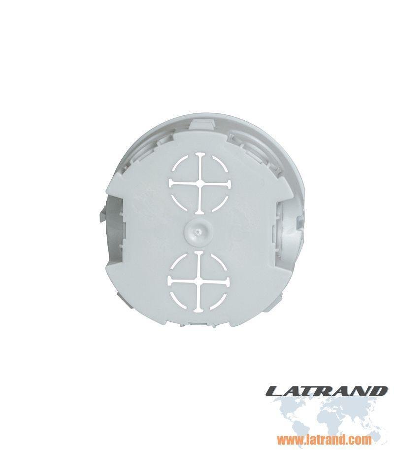 Единичен контакт  с 2хUSB бял  16А -250 V + две розетки - 1990, Latrans