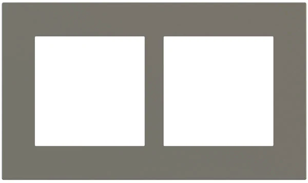 Рамка 2х 60x60 Surface Linea71/20Venti Fenix Grey London EKINEX, EK-S2S-FGL