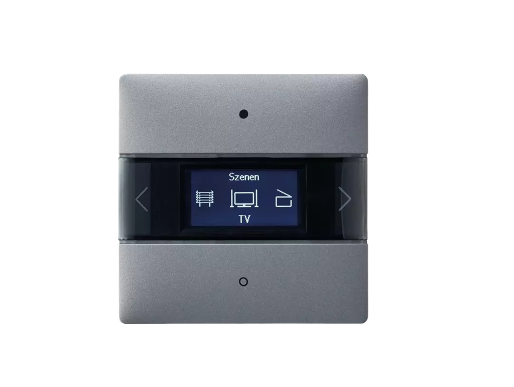 Пулт за управление iON8 SR 10х функции LCD цвят Сребърен LUXORliving Theben, KNX, 4802418