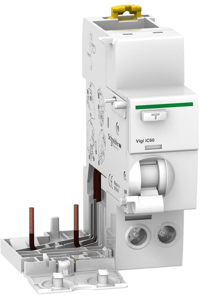 ДТЗ модул Acti 9 Vigi iC60 2P 25A 30mA тип A 6kA 1.5 мод. SE, SCHNEIDER ELECTRIC НИСКО НАПРЕЖЕНИЕ, A9V51225