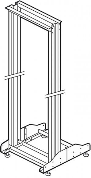 Рамка 19" 42U единична Bati-rack Legrand, LEGRAND, 46395