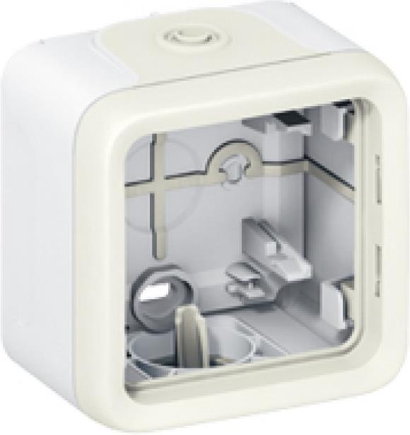 Кутия за открит монтаж IP55 с рамка цвят Бял Plexo Legrand /до изчерпване/, LEGRAND, 69689