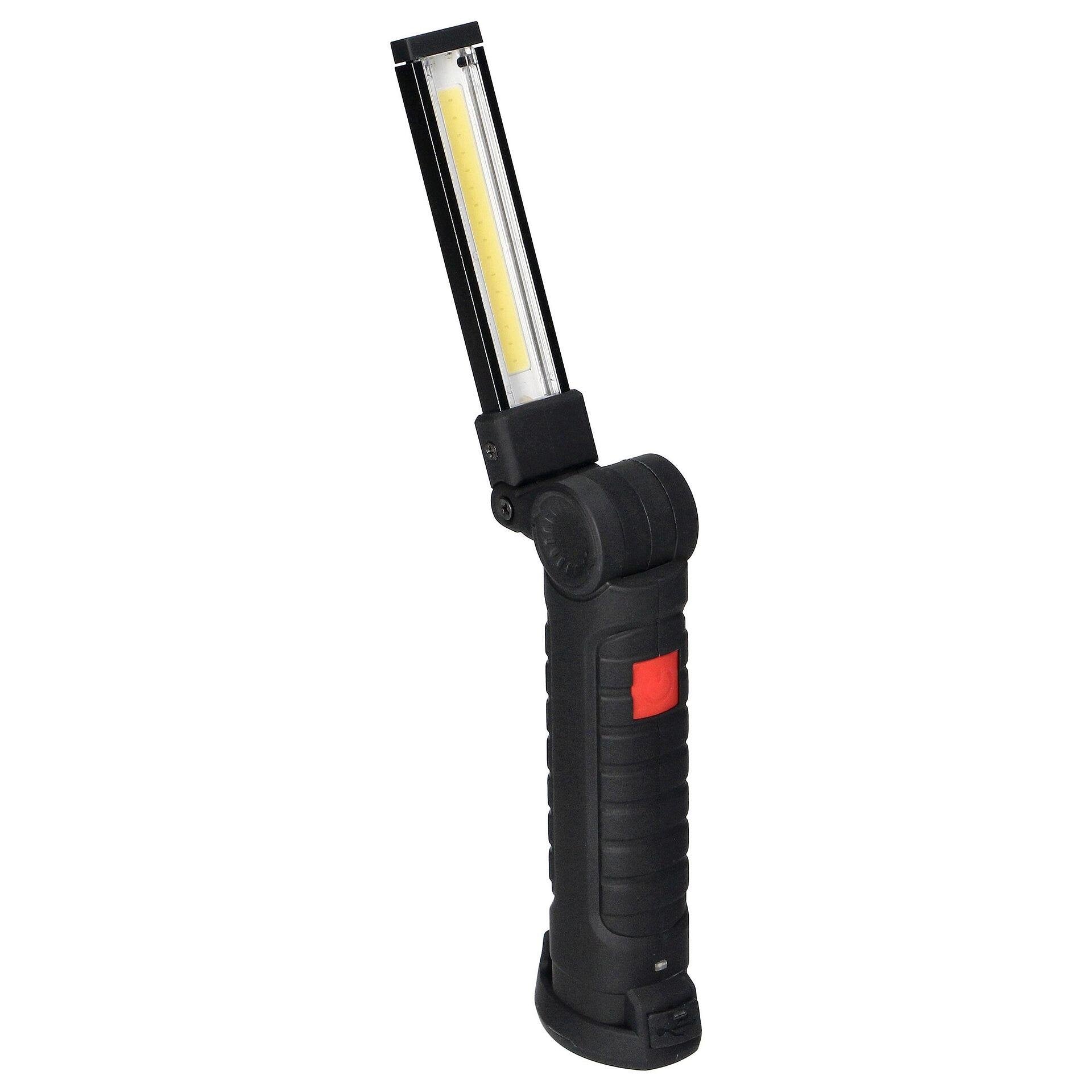 Работна лампа LED COB 2W работна светлина, 200lm, 1200mAh, сгъваема - WL-12, VIRONE