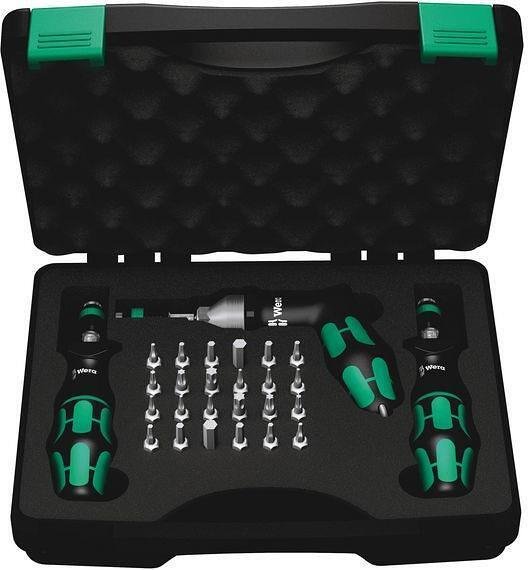 Комплект отвертки динамометрични Kraftform TORQUE 0,3-6,0Nm Wera - W074739