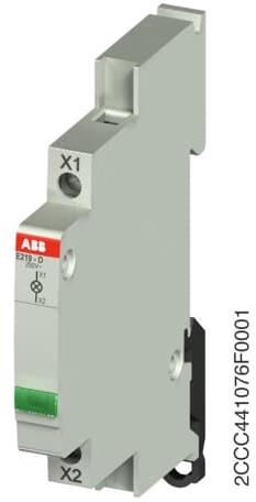 Индикатор DIN зелен с LED UnLED E219-D 1/2 модул 115-250V AC АВВ, ABB, 2CCA703402R0001