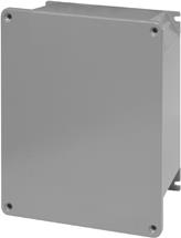 Кутия взривозащитена EX 410х315х153мм IP66, Зона2/22, UV,плътни стени, затваряне с винт, серия Alubox ЕX Scame, SCAME, 653.9007