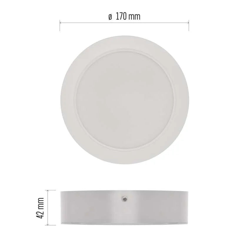 Луна LED DN170 18W 4000K 1800lm 120° 25000h IP20 SM RUBIC EMOS, ZM5442