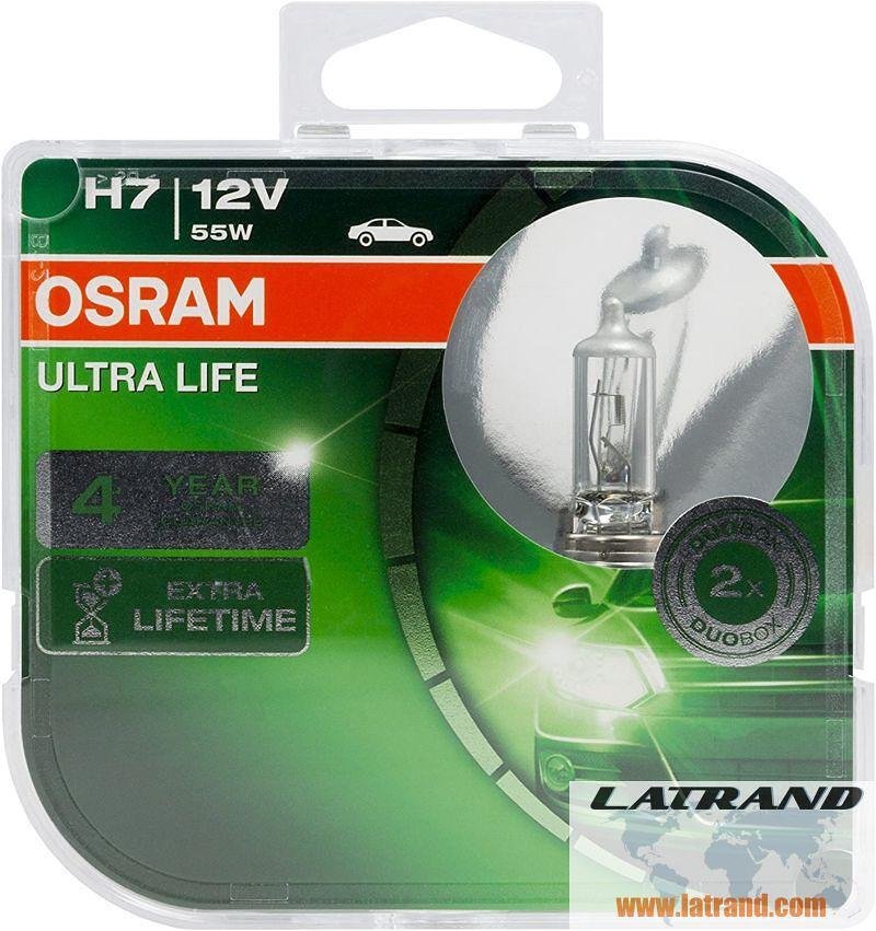 АВТОМОБИЛНА ЛАМПА 64210ULT H7 55W 12V PX26d DUOBOX OSRAM