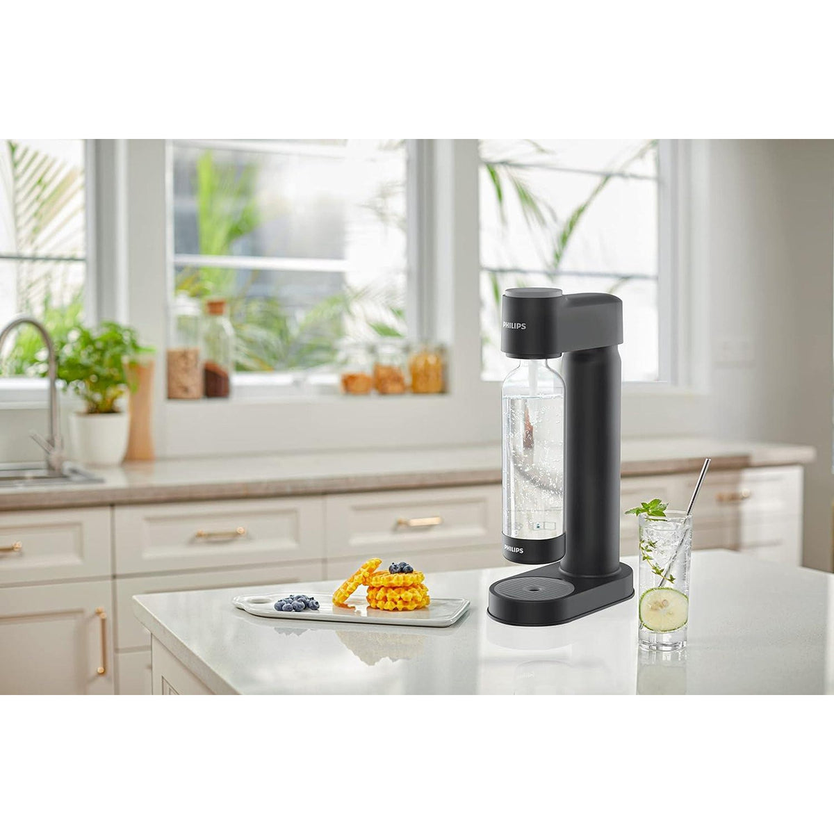 Машина за сода Philips - ADD4901BK/10, черна