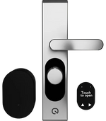 Брава за врата хром LOQED Touch Smart Lock 2S - 073909, SHELLY, LOQED Touch Smart Lock 2S S