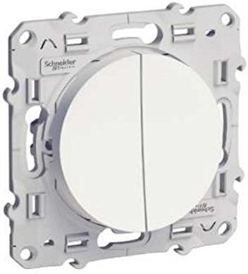 Сериен ключ 10А цвят Бял Odace SE /до изчерпване/, SCHNEIDER ELECTRIC, S520211