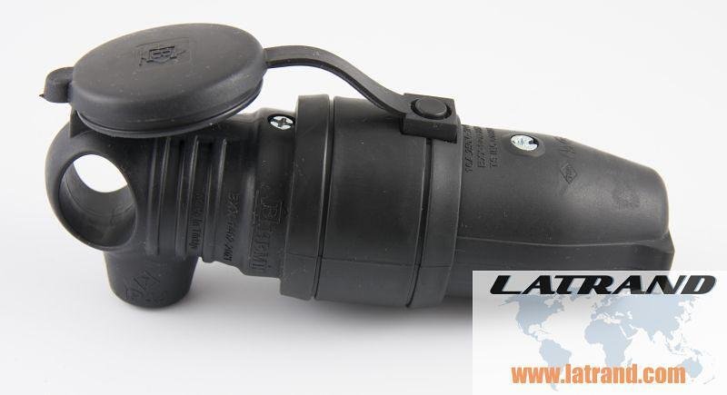 BEMIS ЩЕПСЕЛ ГУМЕН 16A ЧЕРЕН IP 44 - E030010038