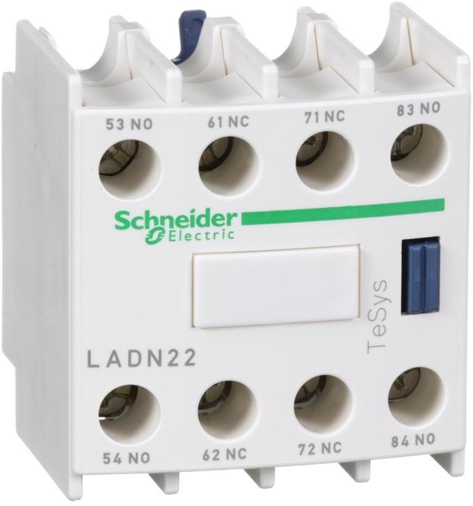 Блок помощни контакти TeSys D 2NO-2NC винтови клеми SE, SCHNEIDER ELECTRIC НИСКО НАПРЕЖЕНИЕ, LADN22