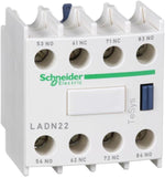 Блок помощни контакти TeSys D 2NO-2NC винтови клеми SE, SCHNEIDER ELECTRIC НИСКО НАПРЕЖЕНИЕ, LADN22