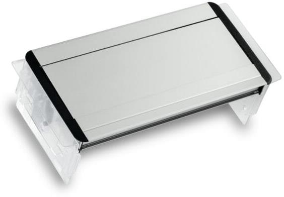 Модул Flip-S 5M с 4х Шуко и 1х празен модул, цвят Черен/Алуминий, ABL, ABL Сърбия, 2G40F4A1
