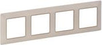 Рамка 4х цвят Крем със злато Valena Life Legrand, LEGRAND, 754064