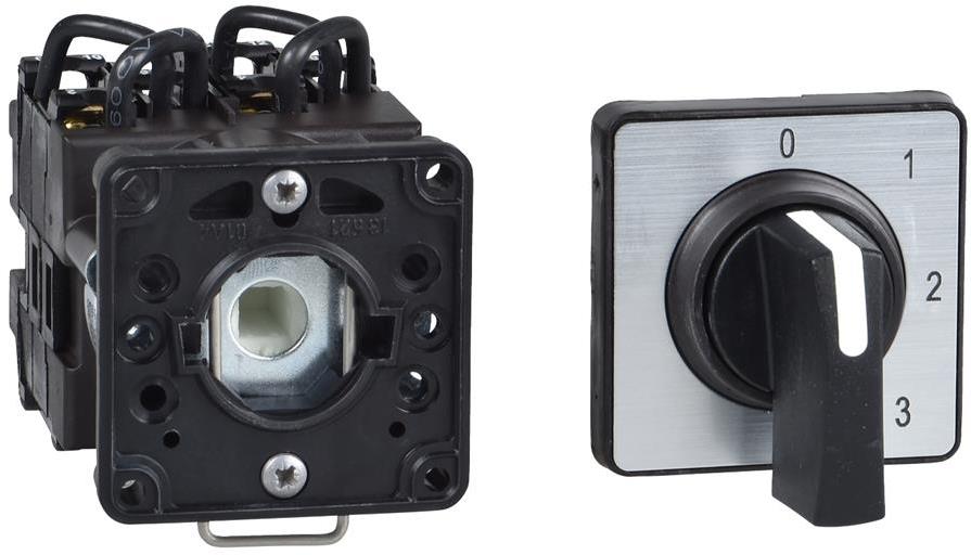 Пакетен превключвател 1-0-2 3P 12A Ø22mm SE, SCHNEIDER ELECTRIC НИСКО НАПРЕЖЕНИЕ, K1F003UCH