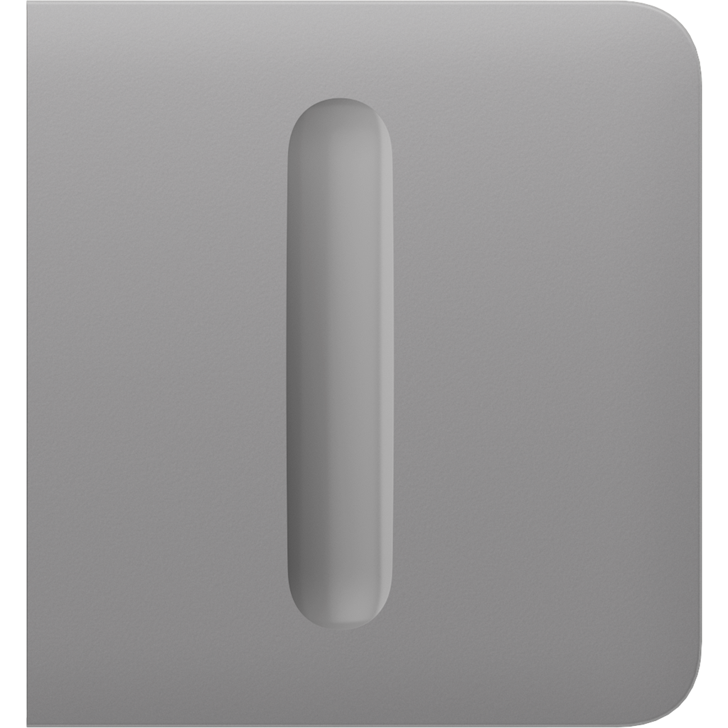 Лицев панел за Smart димер страничен, мъгла, SideButton Ajax, AJAX, 98579.254.FG1