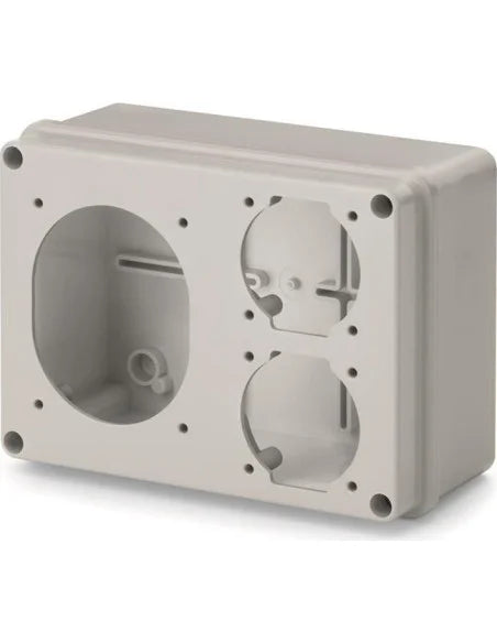 Табло за индустриални контакти IP54, UV, стенен монтаж, серия ADAPTO (1х16A и2хШуко) Scame-625.1000-000