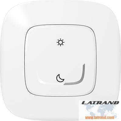Сценариен ключ БЕЗжичен събуждане/заспиване Smart Valena Allure Бял с рамка Legrand с Netatmo - 752589