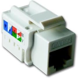 Инсърт за розетка RJ45 UTP cat.6 Basic 55 ABB, 2CKA000225A0154