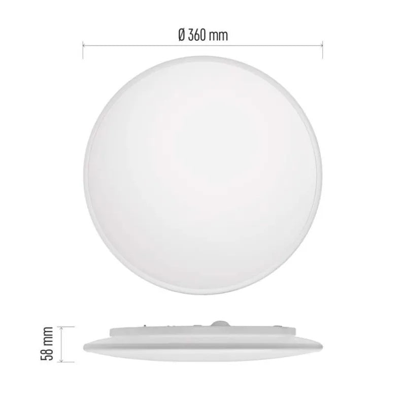 Плафон LED DN360 24W CCT 1920lm 115° димируем с ДУ 25000h IP20 ALVI EMOS, ZM5165