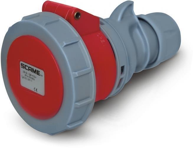 Промишлен подвижен контакт 6P+Е 32A IP66/67 серия Optima Seven Scame-318.3247-7