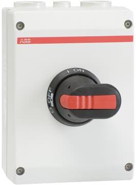 Разединител OTP25T6M 30А 6P I-0 в кутия 200x145x90мм ABB, 1SCA022401R1810