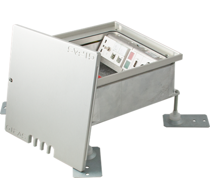 Подова кутия алуминиева, 240х240х95мм, 16 мод., 20kN IP65 Fonto 8301 Gifas