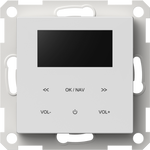 Радио FM/DAB/BT 2x 2W RMS и високоговорител цвят Бял Logiq TEM, EQ01PWXO