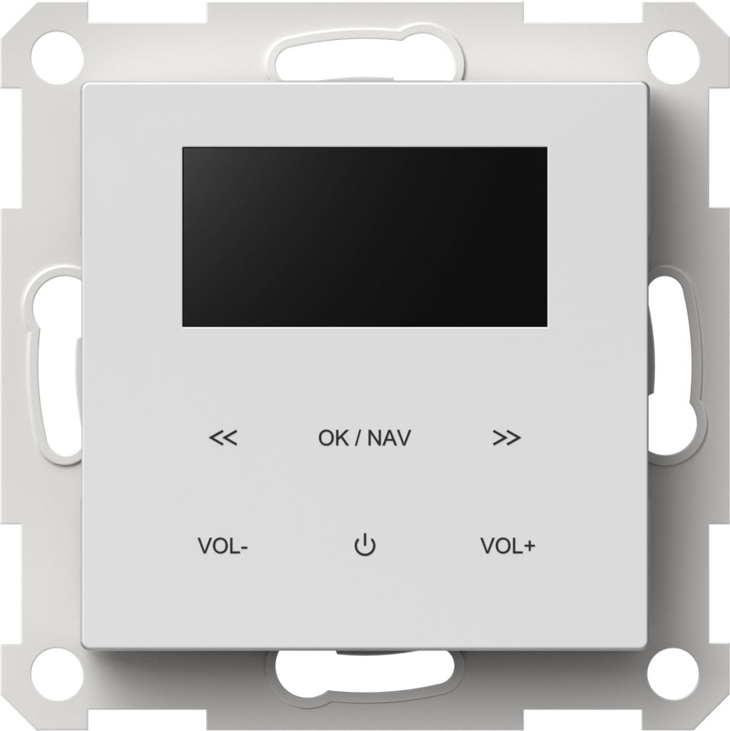 Радио FM/DAB/BT 2x 2W RMS и високоговорител цвят Бял Logiq TEM, EQ01PWXO