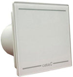 Вентилатор E-100GLT ф100мм, цвят Бял, 115м2/ч, 8W, 31dB, с регулируемо LED осветление 2x2W CATA - C00900001