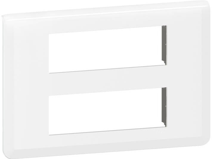 Лицева рамка 2х6 мод. цвят бял Mosaic NEW Legrand, LEGRAND, 78836L