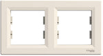 Рамка 2х цвят Крем Asfora SE, SCHNEIDER ELECTRIC, EPH5800223