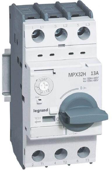 Моторна защита MPX3-32H 5.5kW TM 9-13A 100kA Legrand, LEGRAND НИСКО НАПРЕЖЕНИЕ, 417331
