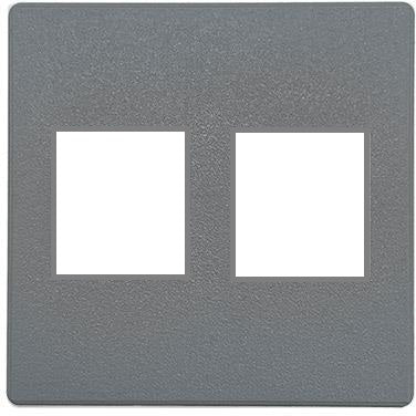 Модул IMP за 2х Keystone цвят Сив, ABL, ABL Сърбия, 2T020002