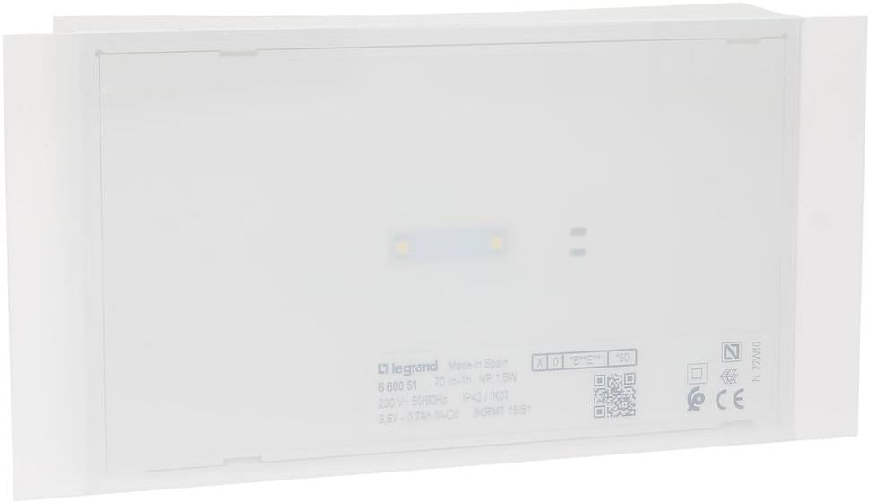Авариен осветител X-light 180 70lm 1h IP42 Legrand, LEGRAND, 660051