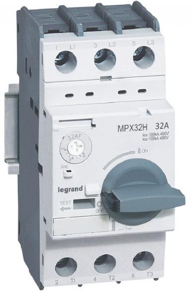 Моторна защита MPX3-32H 15kW TM 22-32A 50kA Legrand, LEGRAND НИСКО НАПРЕЖЕНИЕ, 417335