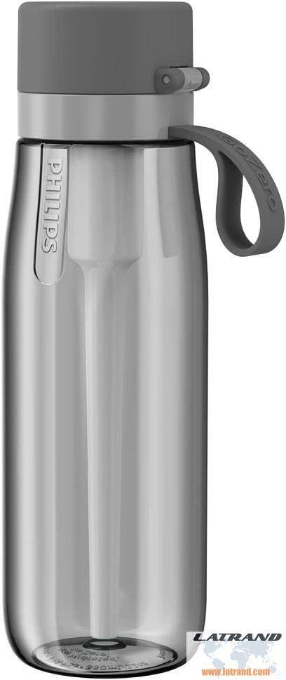 Бутилка за филтрация Philips GoZero Daily 660 мл, сив - AWP2731GRR/58