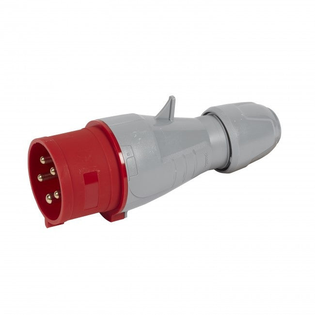 ЩЕПСЕЛ IP44 3P+N+E, 32A 380/415V LEGRAND - СИВ/ЧЕРВЕН