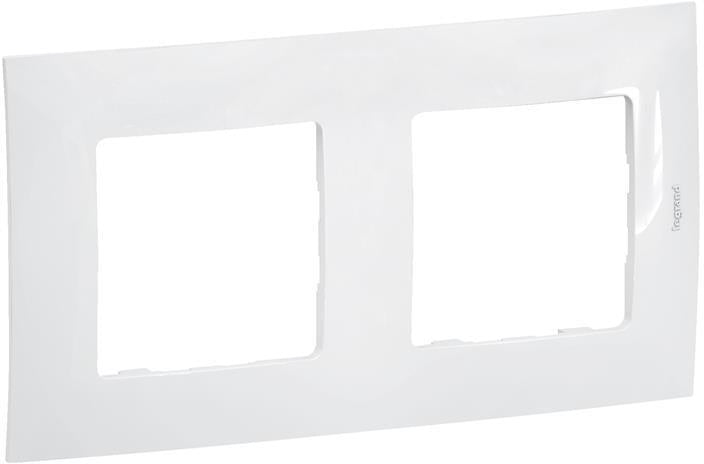 Рамка 2х цвят Бял Niloe New Legrand, LEGRAND, NP112WH