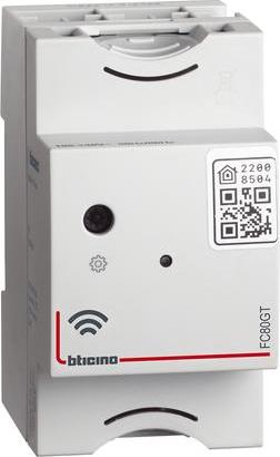 Smart Gateway за DIN монтаж 2,5 мод. Bticino с Netatmo, NETATMO с LEGRAND & BTICINO, FC80GT