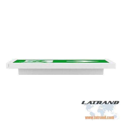 Авариен осветител TM ONTEC E E1B 1W LED 1/3h IP20 постоянно светещ комплект с пиктограма, 0299010054