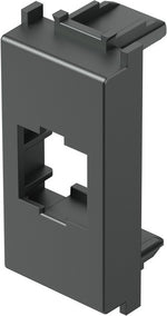 Лицев панел RJ45 Keystone 1 мод. цвят Антрацит Modul TEM, KM50AT