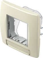 Рамка 2 мод. IP44 за контакти цвят Крем гланц Modul TEM, CM23IW