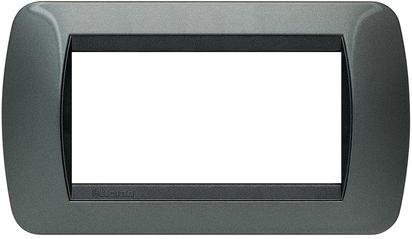 Рамка 4 мод. DARK STEEL LL International Bticino , BTICINO, L4804AC