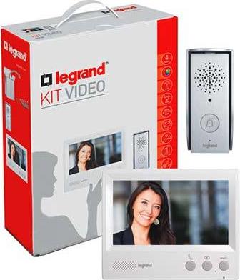 Видео-домофон комплект Basic 4.3" дисплей и входен панел 4f Legrand, LEGRAND, 369560